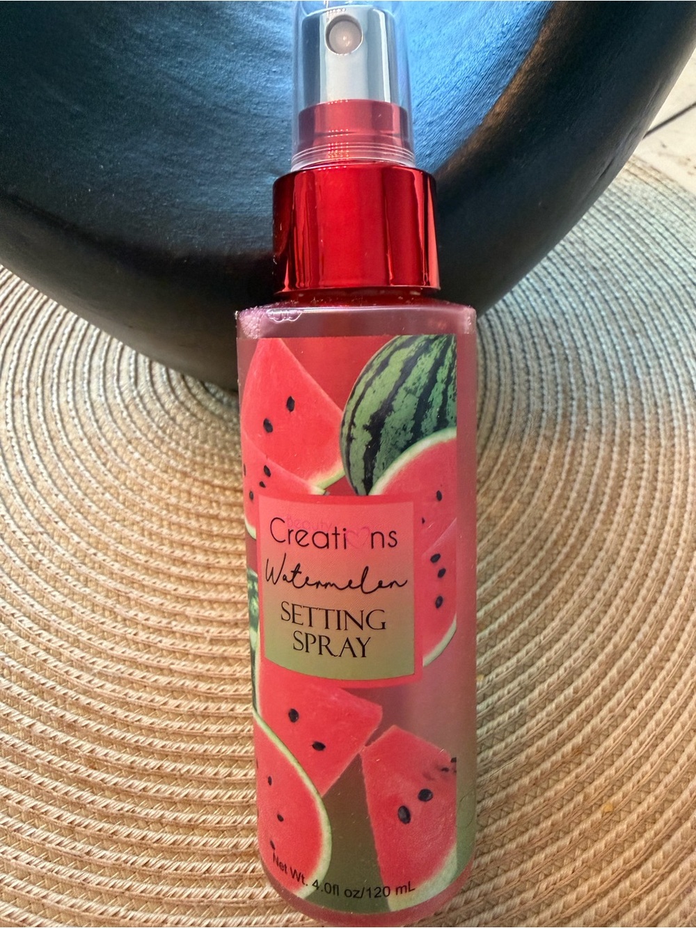 New Creations Watermelon Setting Spray - Pink/Green 4 Oz.